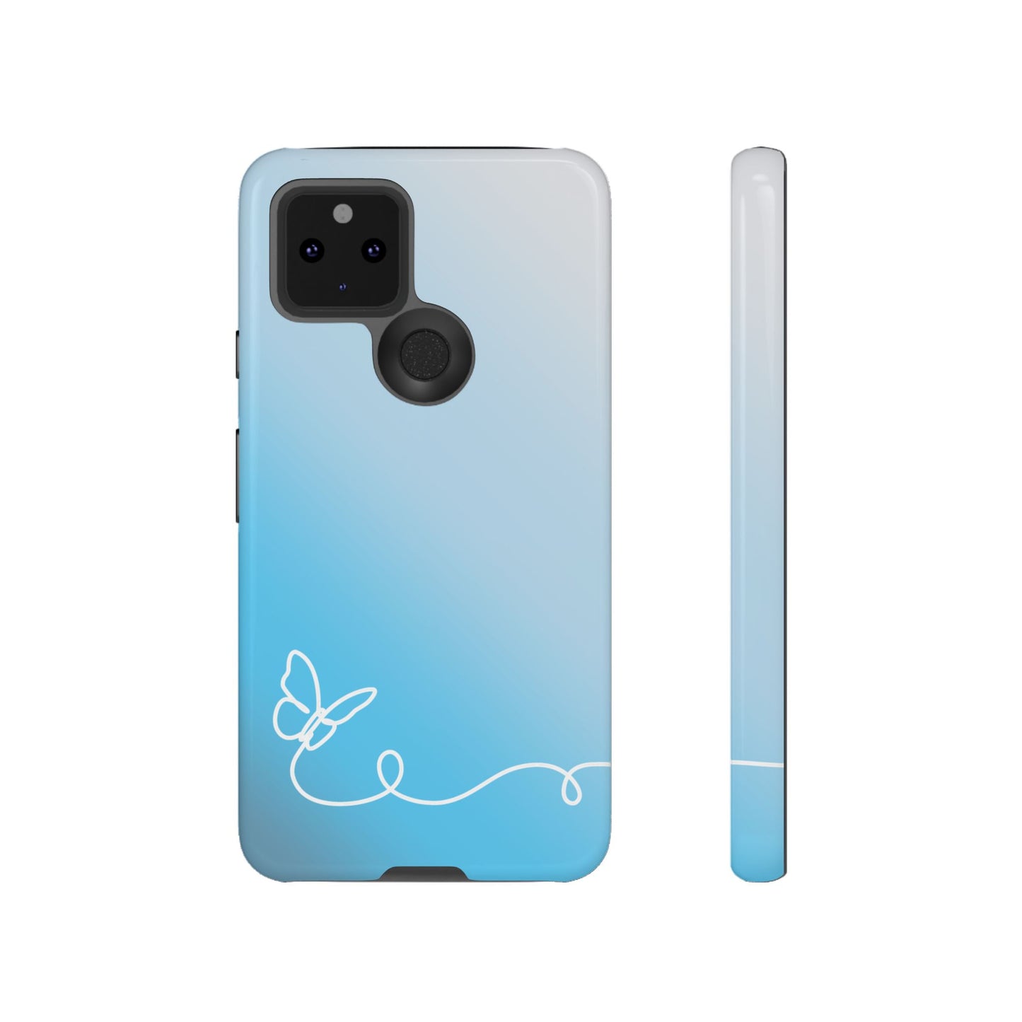 Clear Sunrise Ombre Tough Phone Case