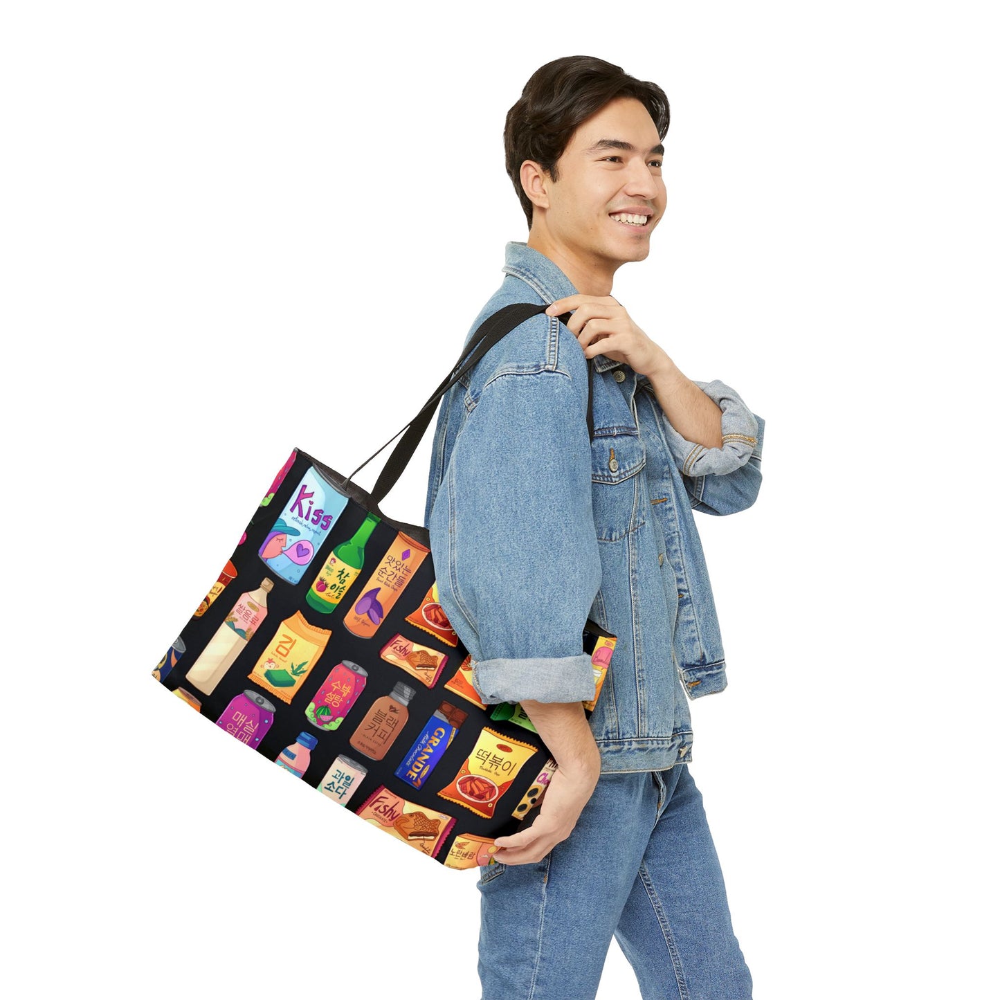 Bright & Bold Korean Snacks Weekender Tote Bag