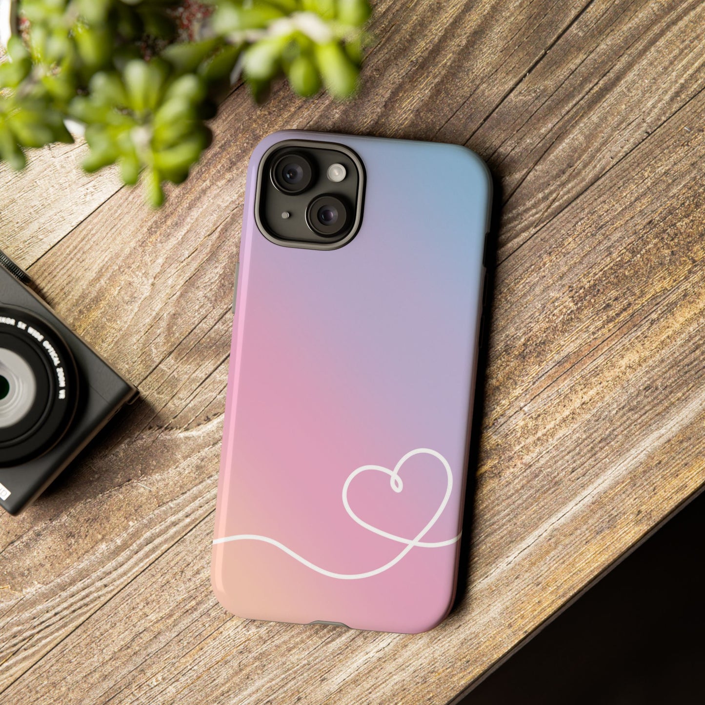 Soft Sunset Ombre Tough Phone Case