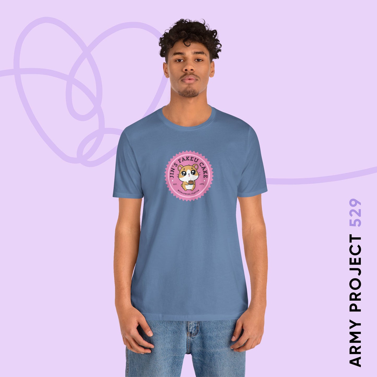 Jin Fakeu Cake Unisex Jersey Short Sleeve Tee