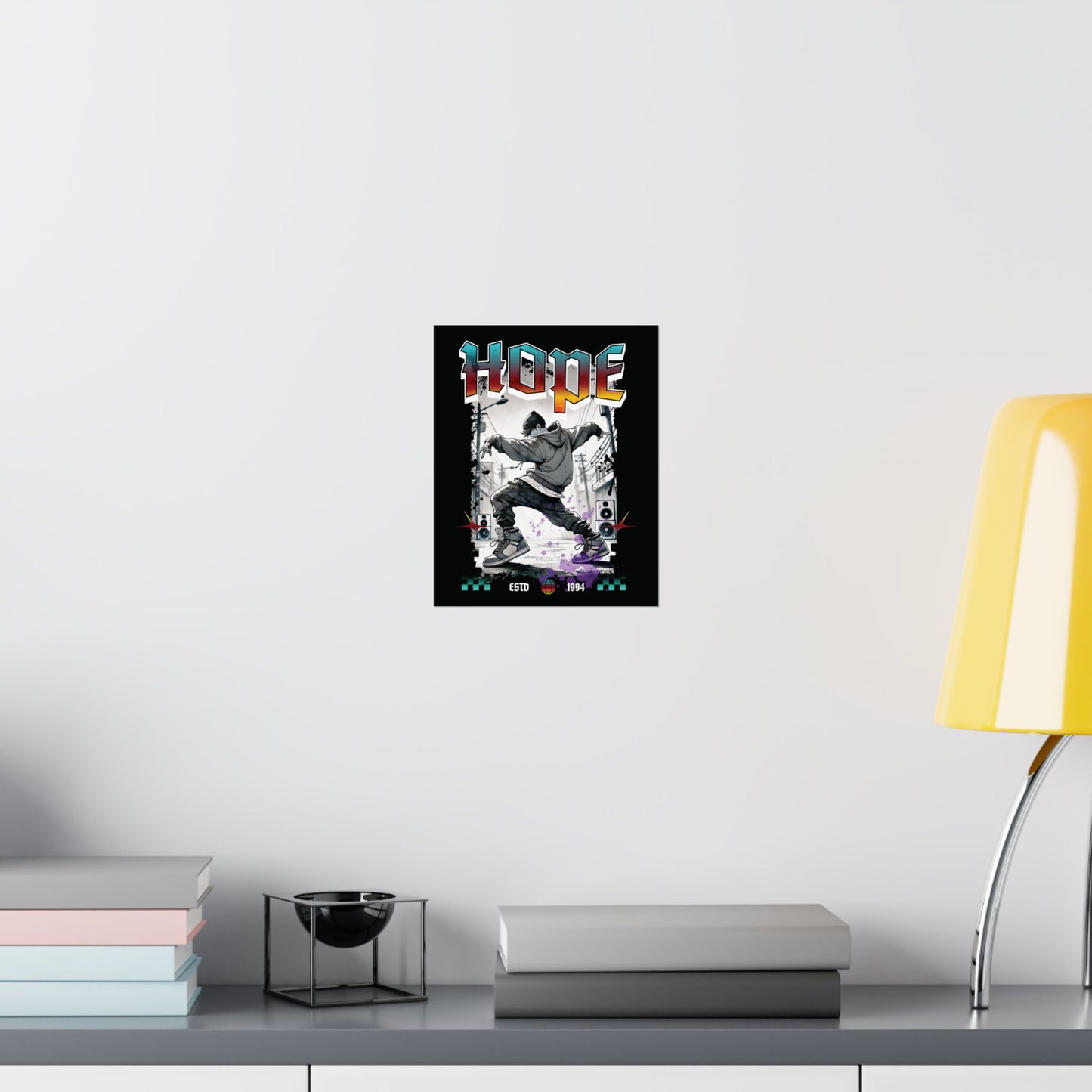 Hobi 1990s Retro Series Matte Poster