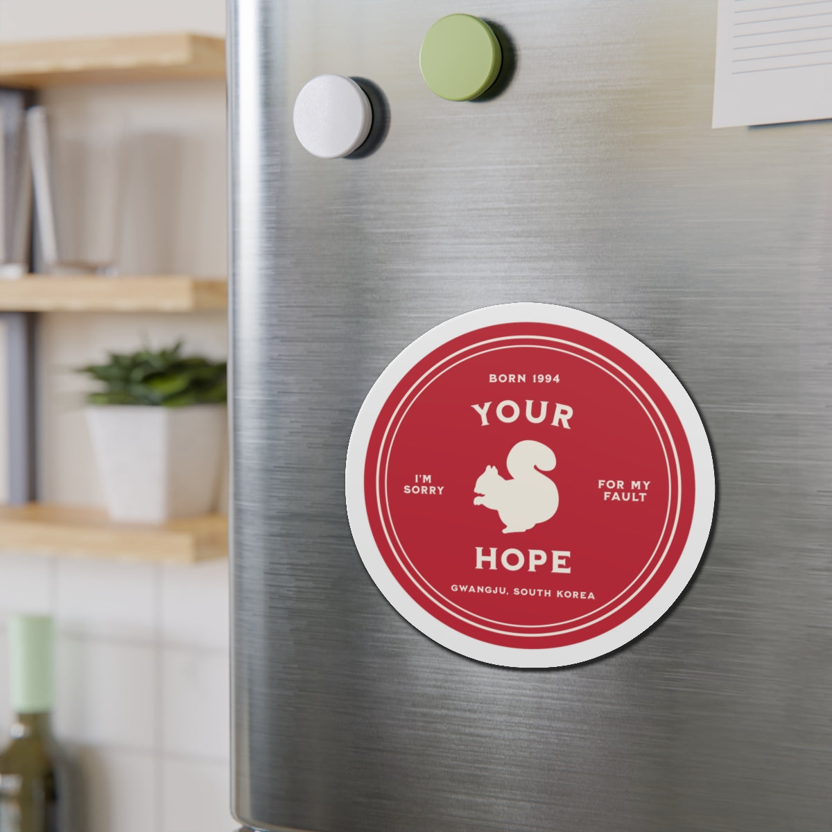 Your Hope Medallion Series Die-Cut Magnet