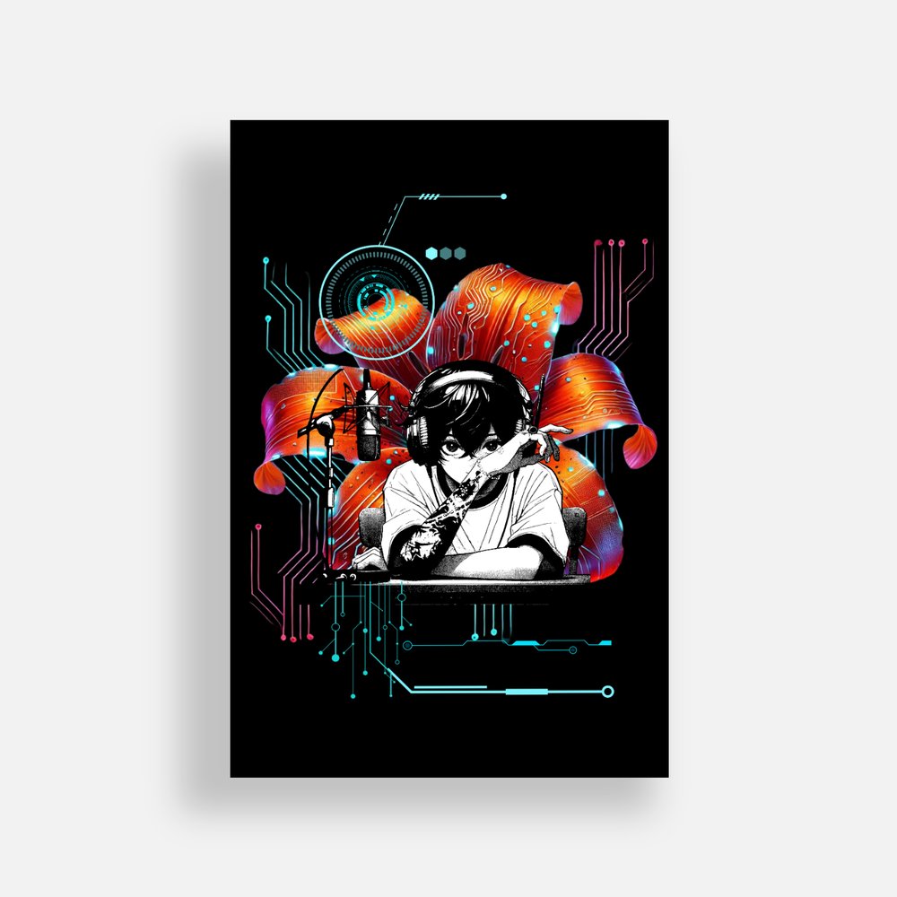 (Burning Up) FIRE SALE - Retro Bangtan 6 x 9 Art Prints