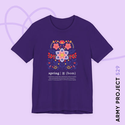 OT7 Short Sleeve Shirt - Until the Flowers Bloom - Unisex Jersey T-Shirt