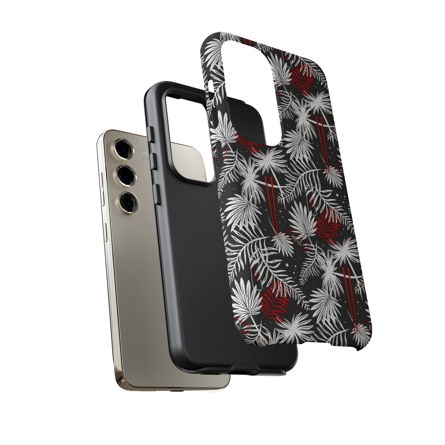 Tropical Chopsticks Tough Phone Case