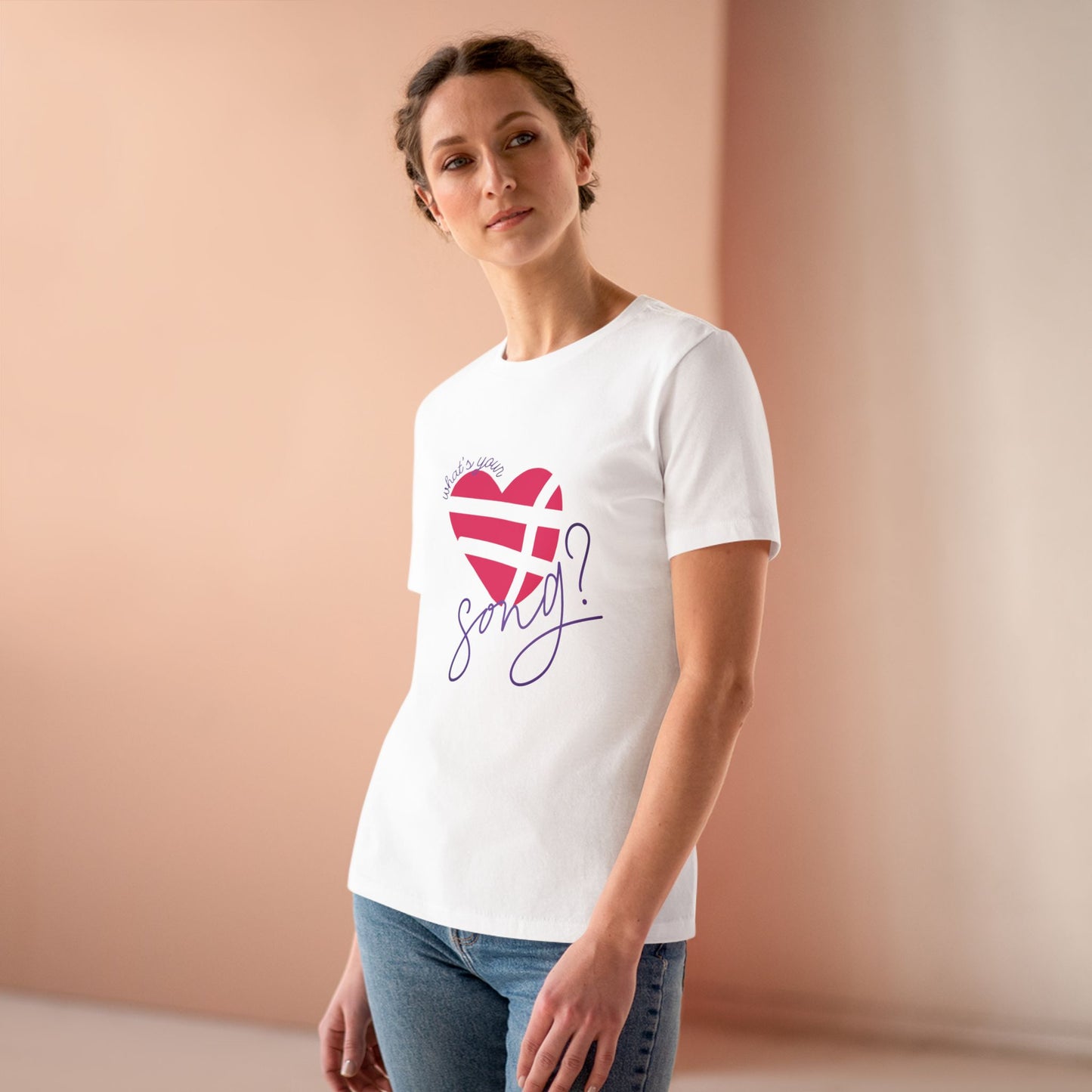 OT7 Women's Tee - What's Your Love Song? - Soft Jersey T-Shirt
