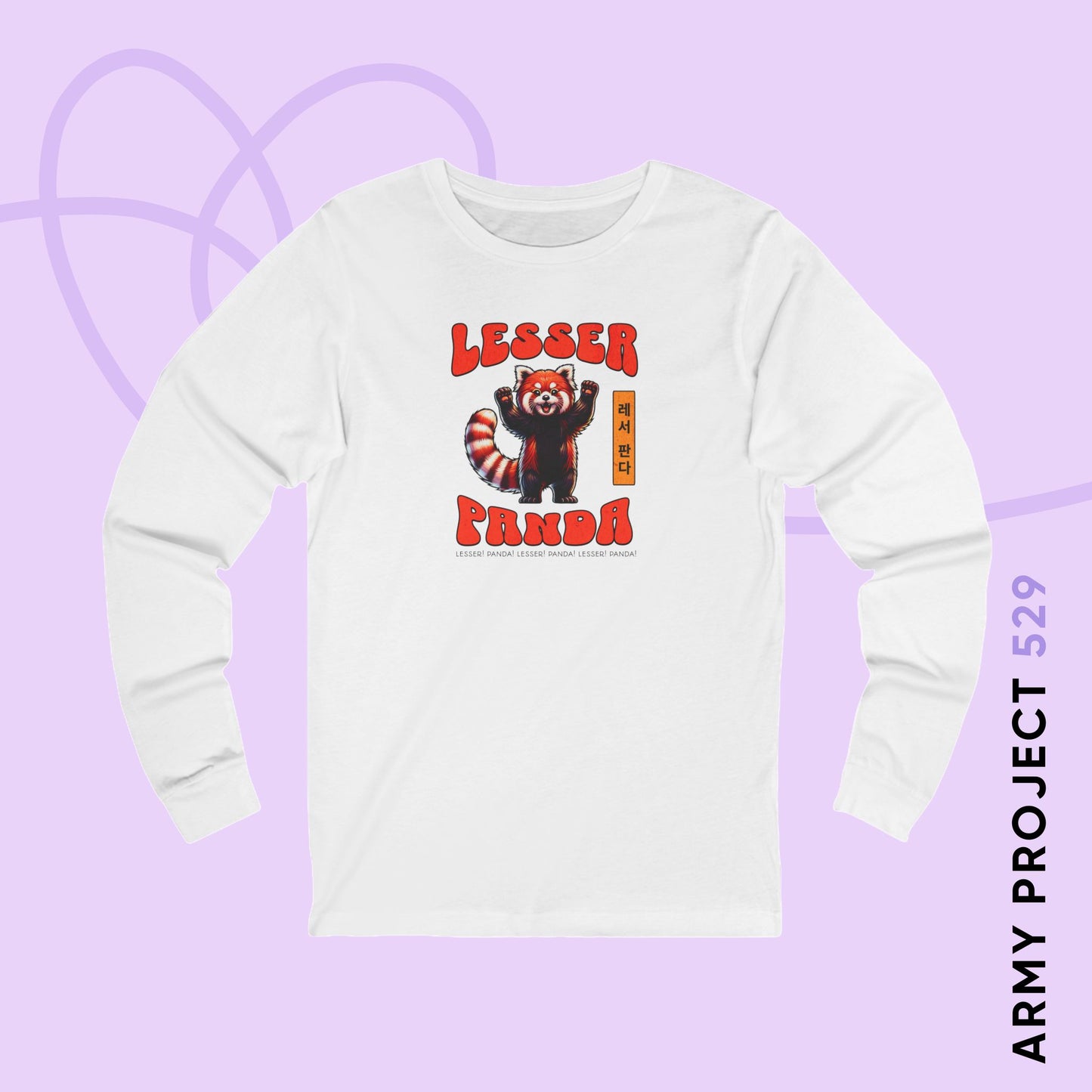 Lesser Panda Unisex Jersey Long Sleeve Tee