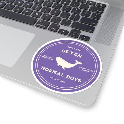 OT7 Vinyl Sticker - Fanmade BTS Merch - Seven Normal Boys from Korea - Permanent Adhesive