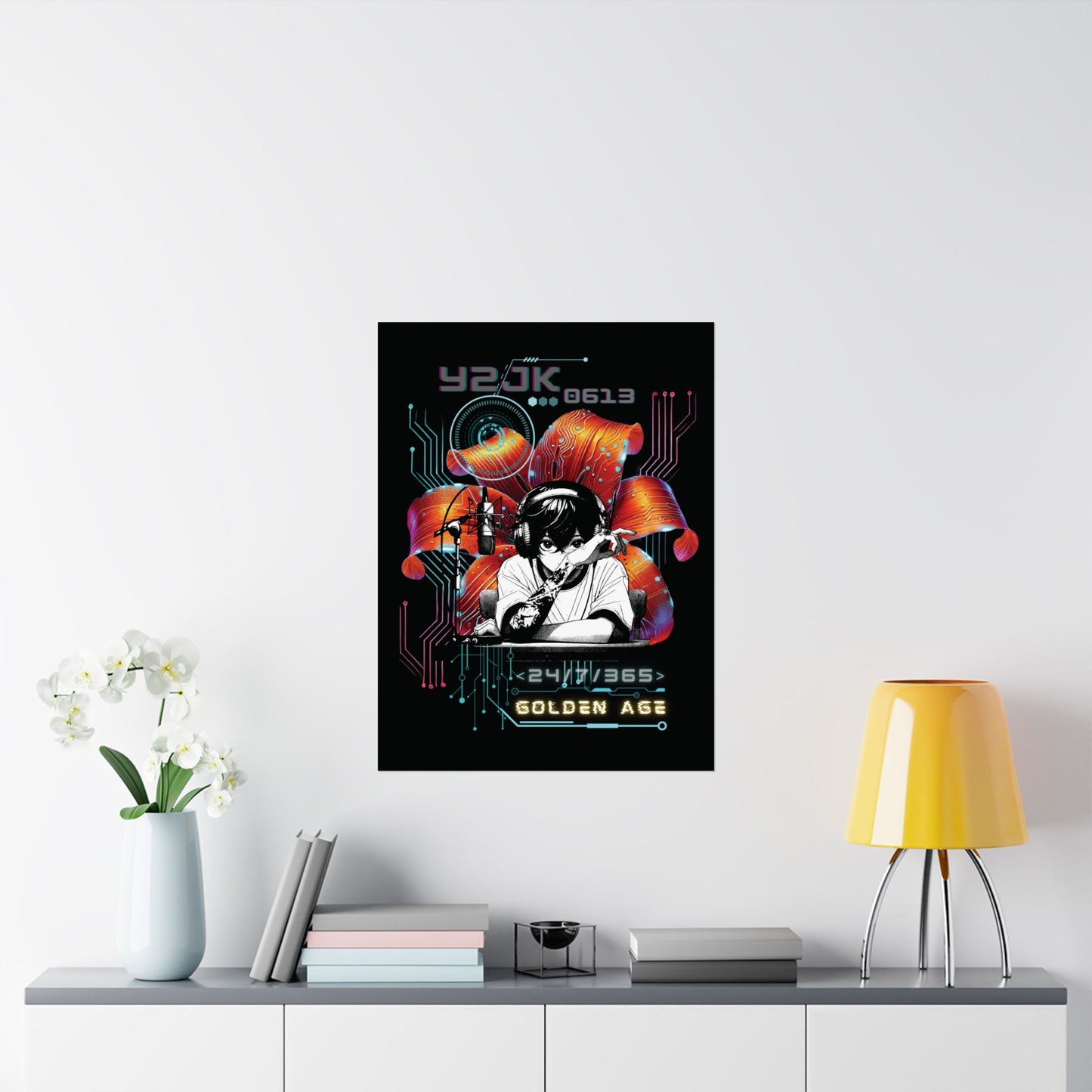 Jungkook Y2JK Retro Series Matte Poster