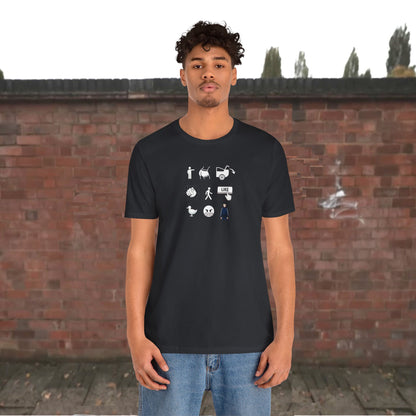 Walking Like A Duck Unisex Jersey Short Sleeve Tee