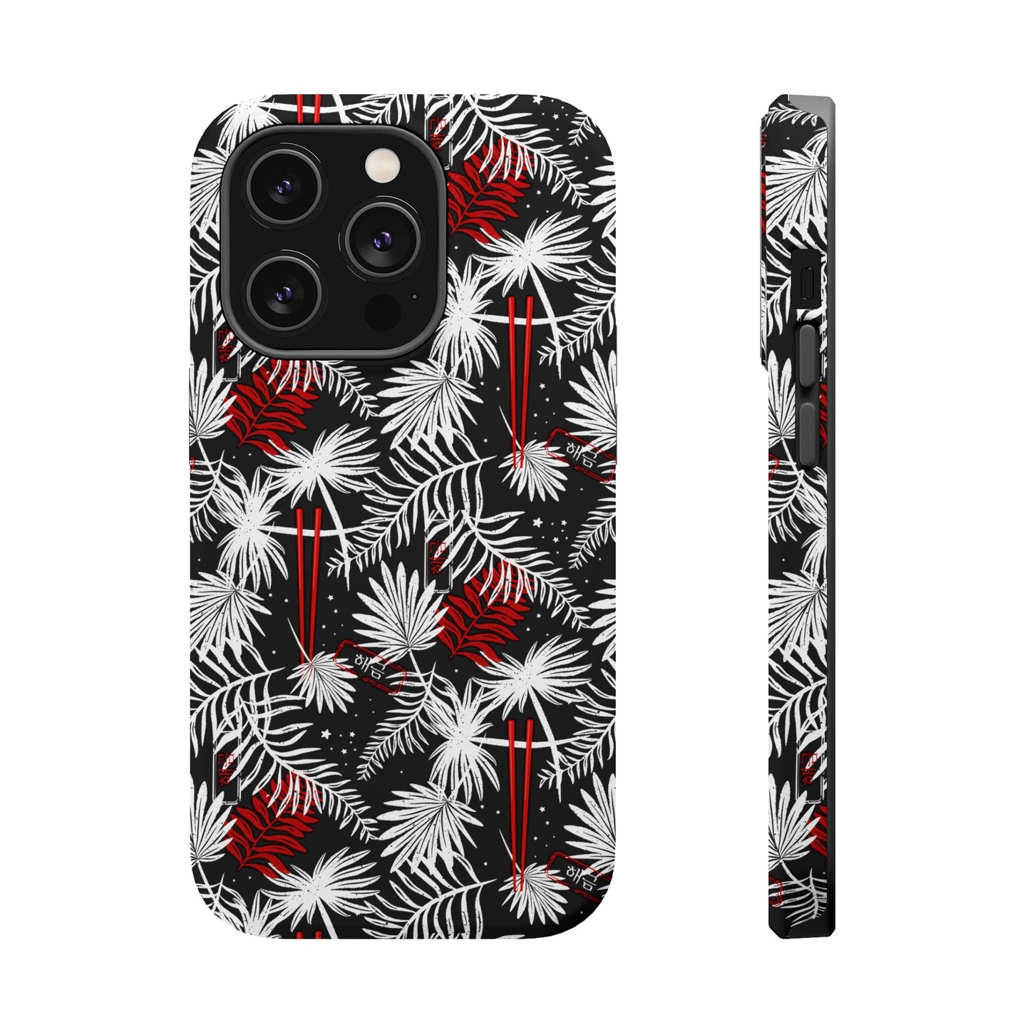 Tropical Chopsticks Magnetic Tough Phone Case
