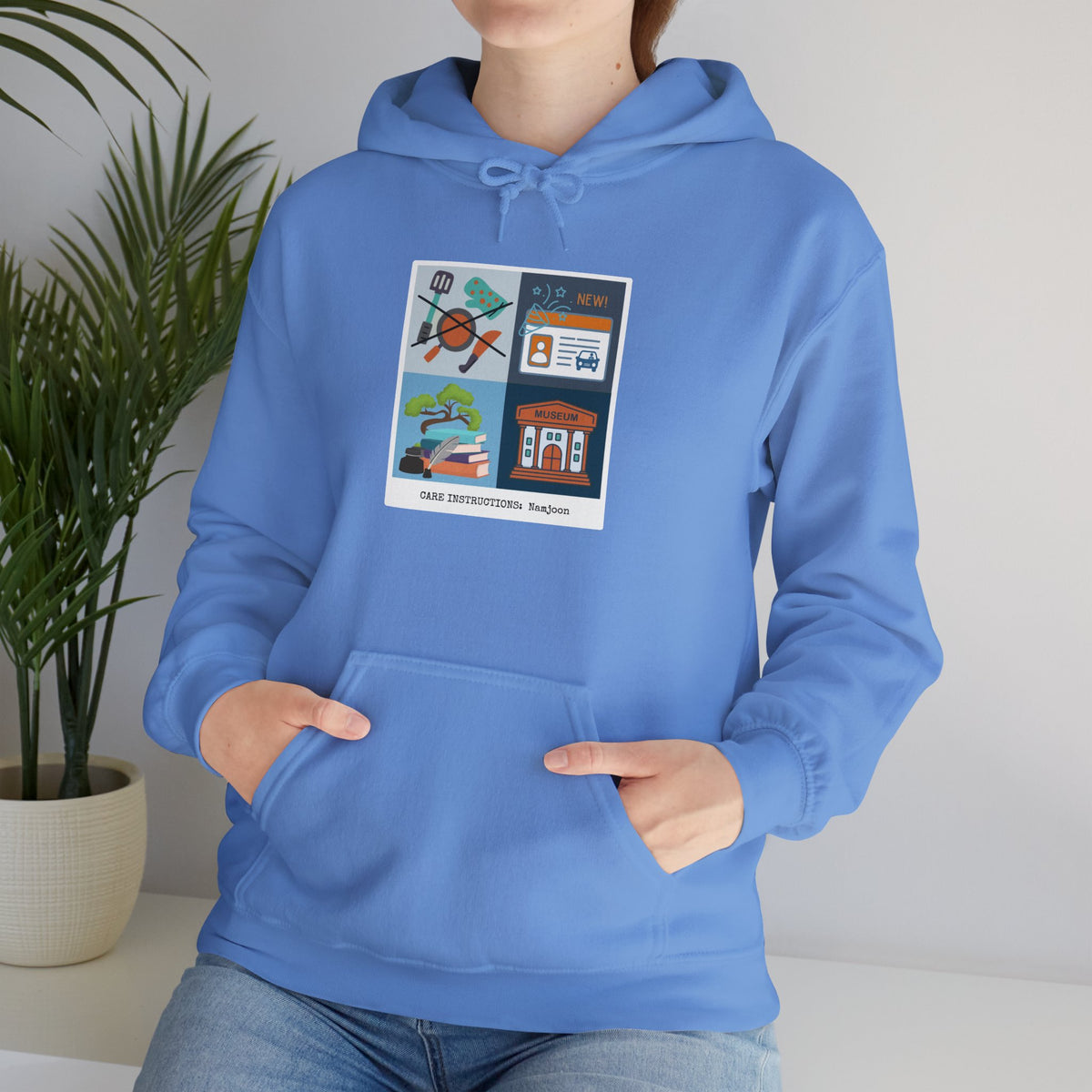 Namjoon Hoodie - Care Instructions - Cozy Unisex Sweatshirt