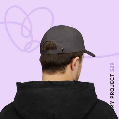 OT7 Baseball Cap - Embroidered Handwritten Bangtan - Fanmade BTS Merch - Unisex Baseball Hat