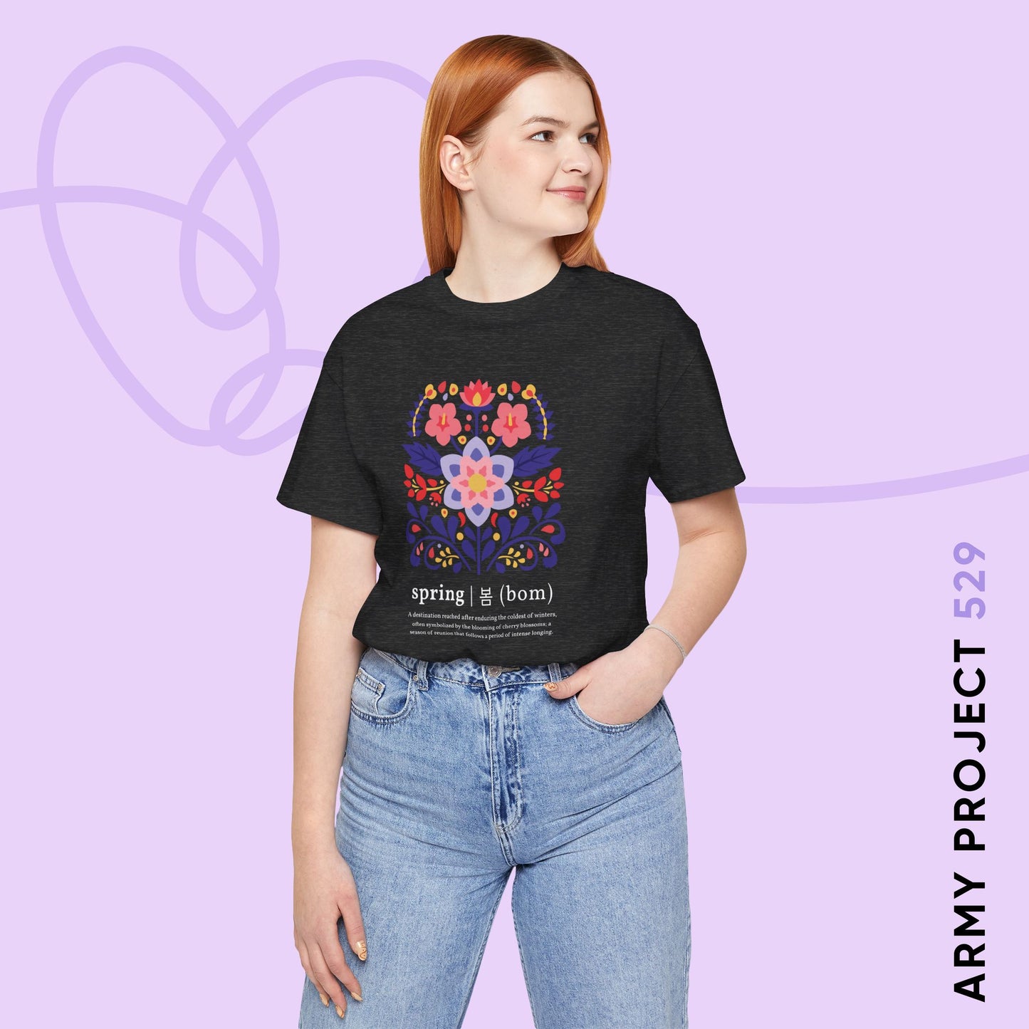 OT7 Short Sleeve Shirt - Until the Flowers Bloom - Unisex Jersey T-Shirt