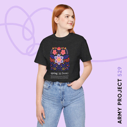 OT7 Short Sleeve Shirt - Until the Flowers Bloom - Unisex Jersey T-Shirt