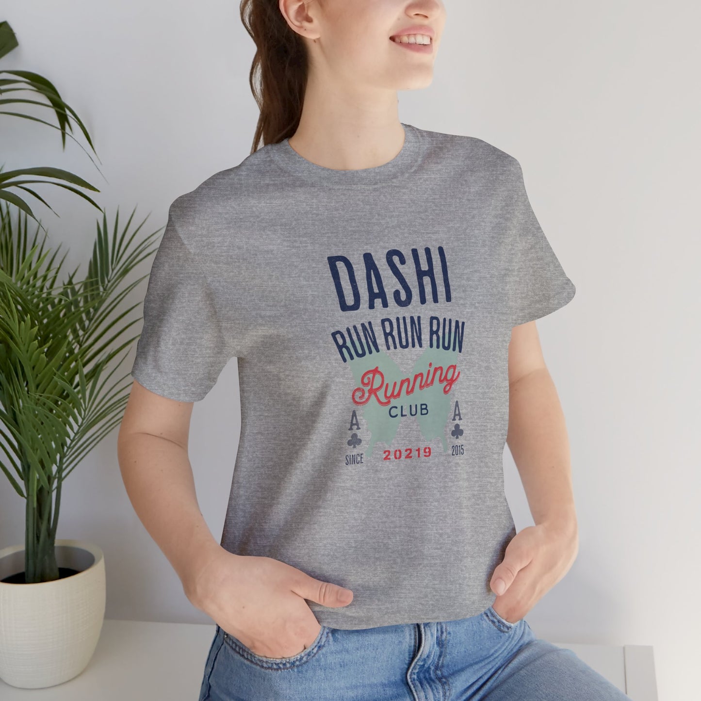 Dashi Running Club Unisex Jersey Short Sleeve Tee