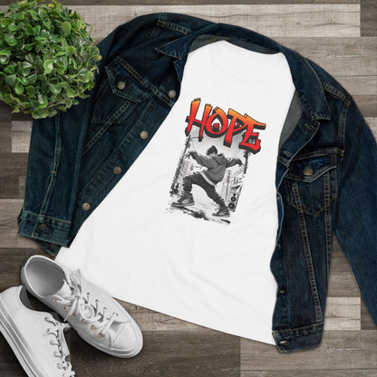 Hobi Concert Women's Tee - HOTS with Hope - Fanmade BTS Merch - Soft Jersey T-Shirt