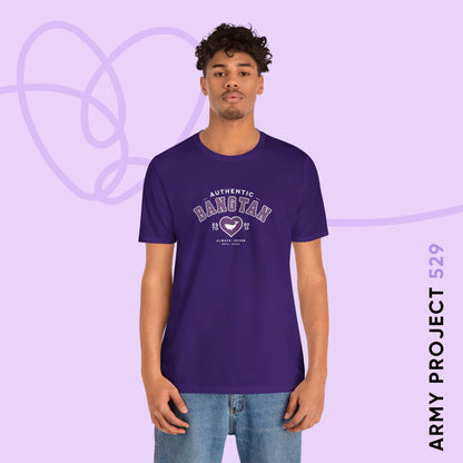 OT7 Short Sleeve Shirt - Bangtan Athletics - Fanmade BTS Merch - Unisex Jersey T-Shirt