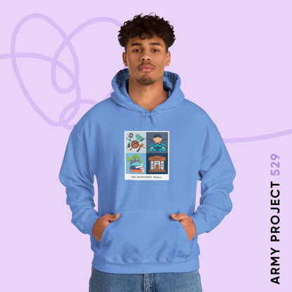 Namjoon Hoodie - Funny Fanmade BTS Merch - Care Instructions - Cozy Unisex Sweatshirt