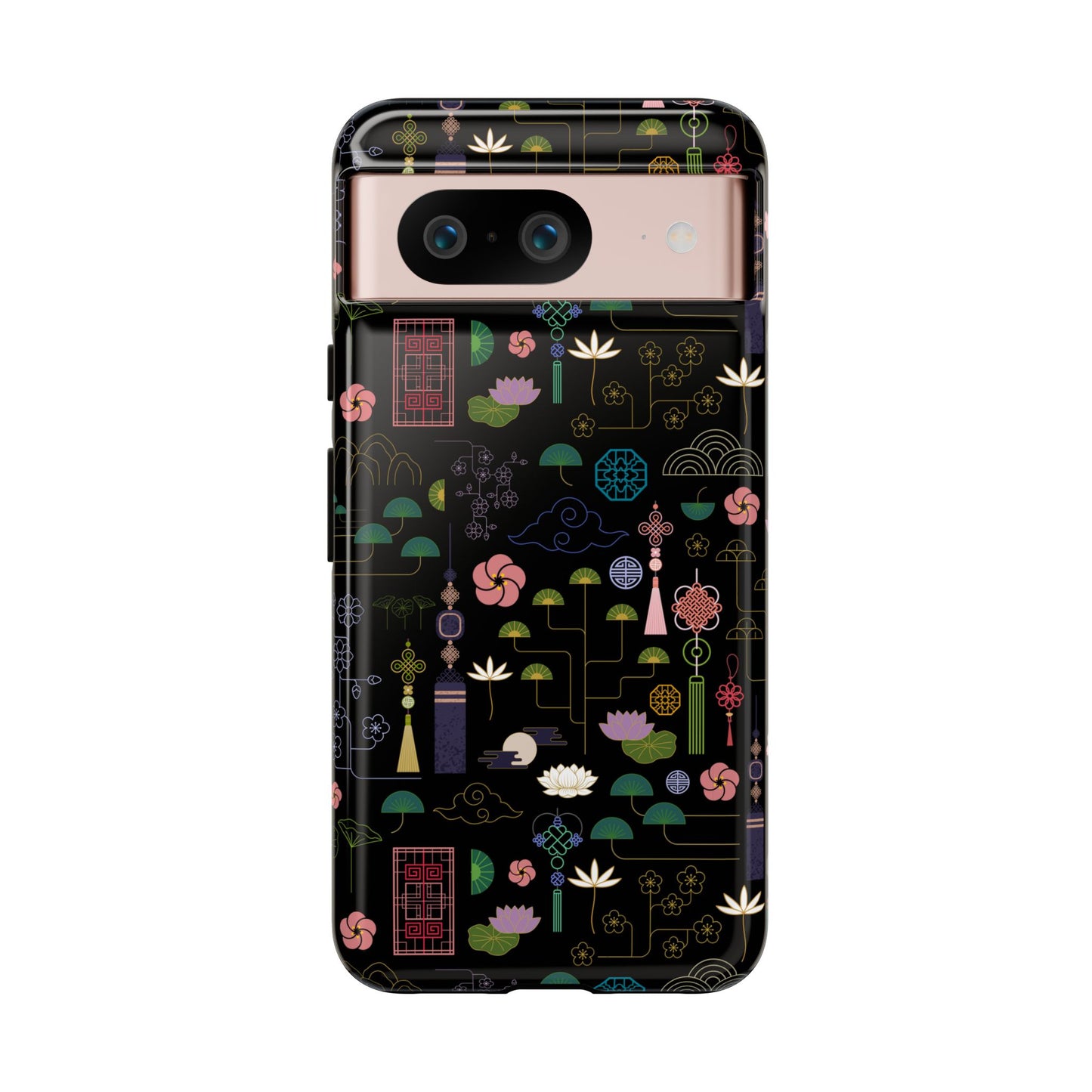 Norigae Night Garden Tough Phone Case - Elegant K-Pop Merch - iPhone, Galaxy, Pixel Cover