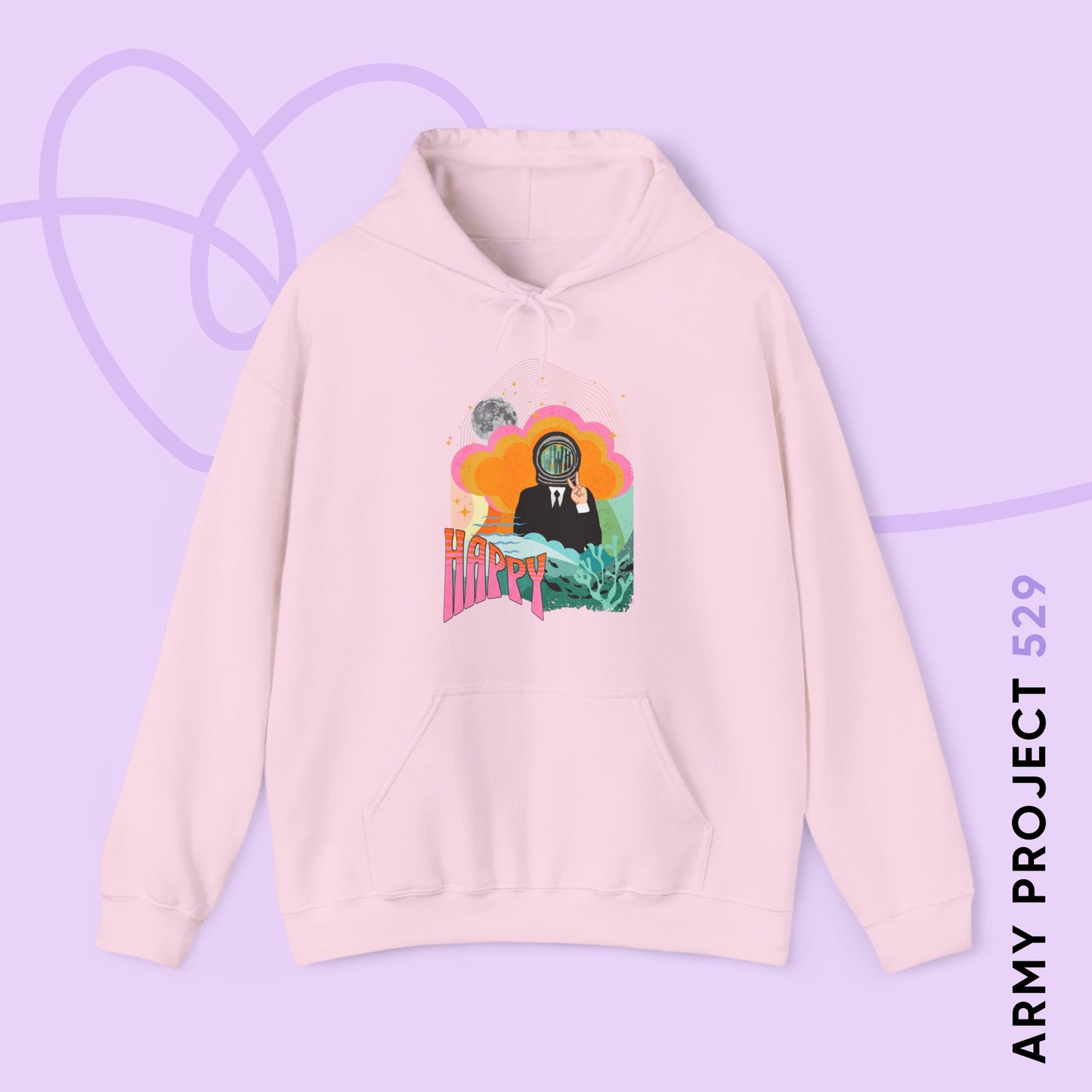 Jin 1960s Retro Series Unisex Heavy Blend™ Hoodie
