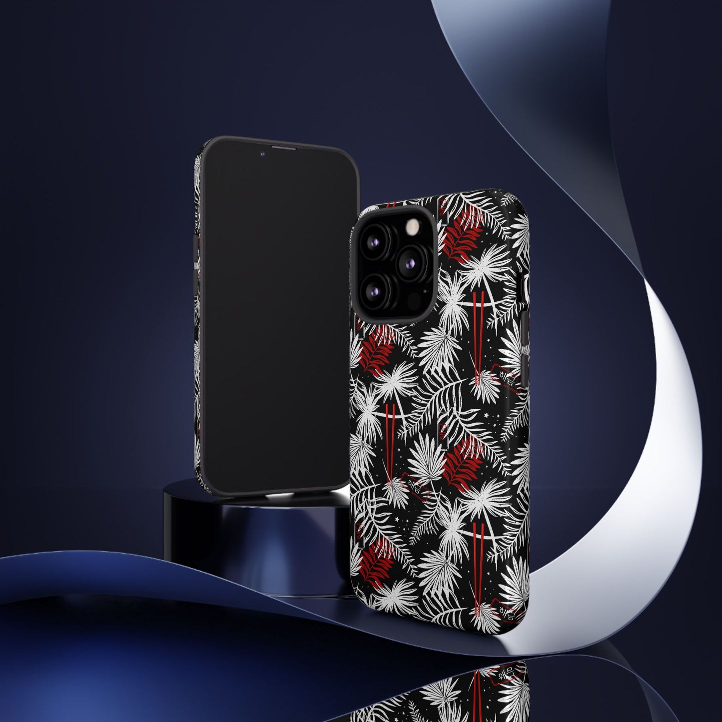 Tropical Chopsticks Tough Phone Case