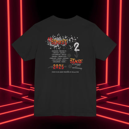 Hobi Concert Short Sleeve Shirt - HOTS with Hope (Arson Ver.) - Fanmade BTS Merch - Soft Unisex T-Shirt