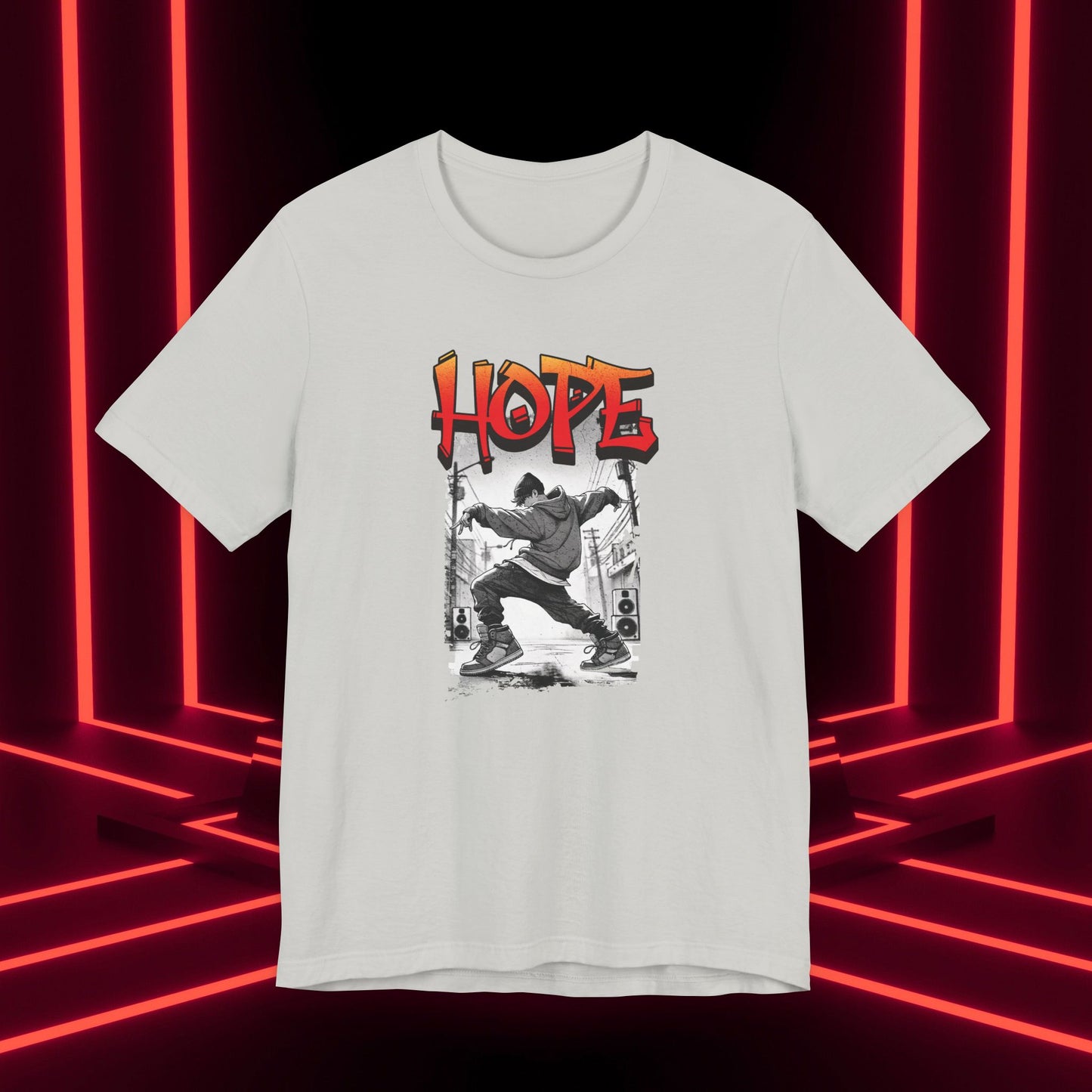 Hobi Concert Short Sleeve Shirt - HOTS with Hope (Arson Ver.) - Fanmade BTS Merch - Soft Unisex T-Shirt