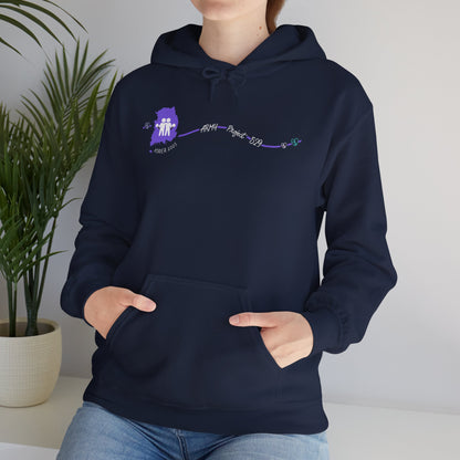 AP529 Korea Heartline Logo Unisex Heavy Blend™ Hoodie
