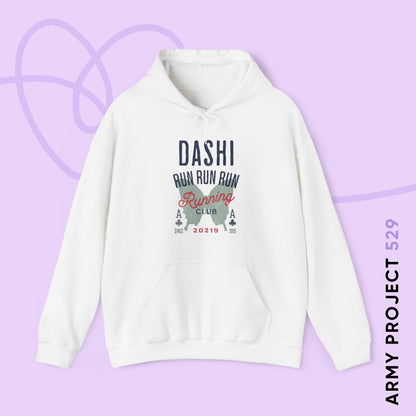 OT7 Hoodie - Dashi Running Club - Fanmade BTS Merch - Cozy Unisex Sweatshirt