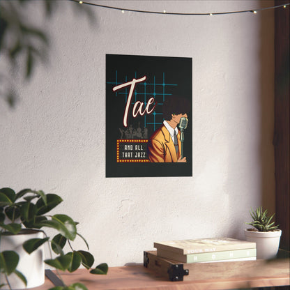 Taehyung 1950s Retro Series Matte Poster