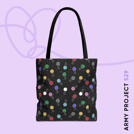 Ma City Map Lightstick Tote Bag