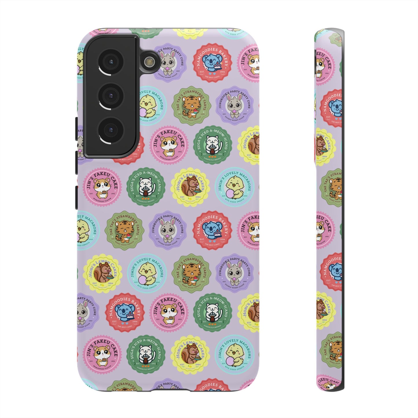 OT7 Phone Case - Cute Fanmade BTS Merch - Namgoodies Bakery - iPhone, Galaxy, Pixel