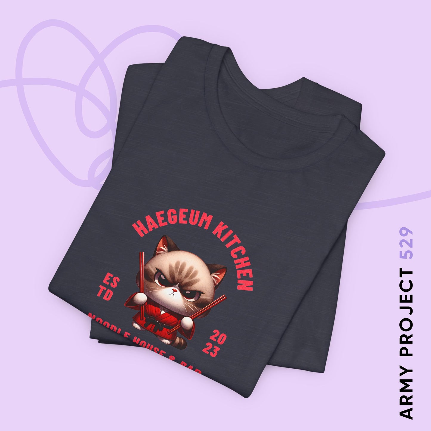 Haegeum Noodle House Unisex Jersey Short Sleeve Tee
