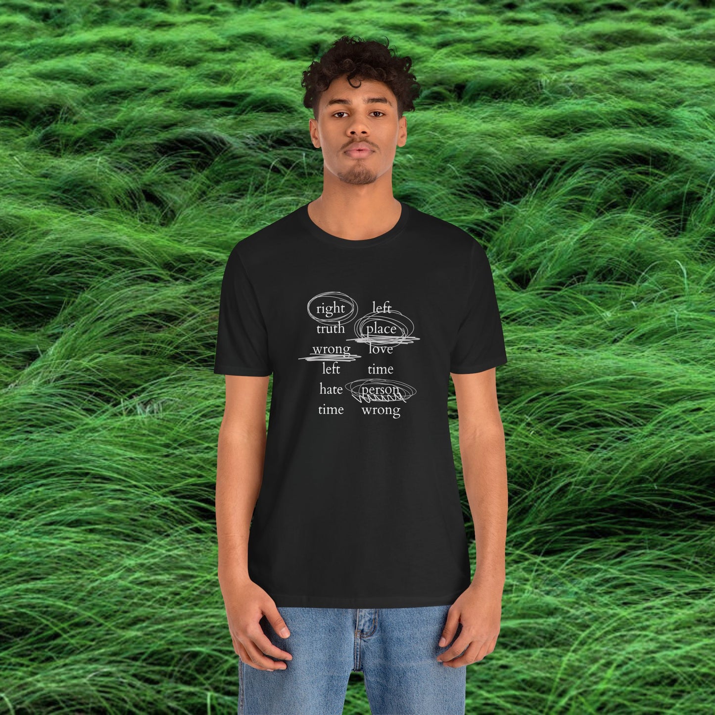 Namjoon Short Sleeve Shirt - 'Contradictions' - Fanmade BTS Merch - Soft Unisex T-Shirt