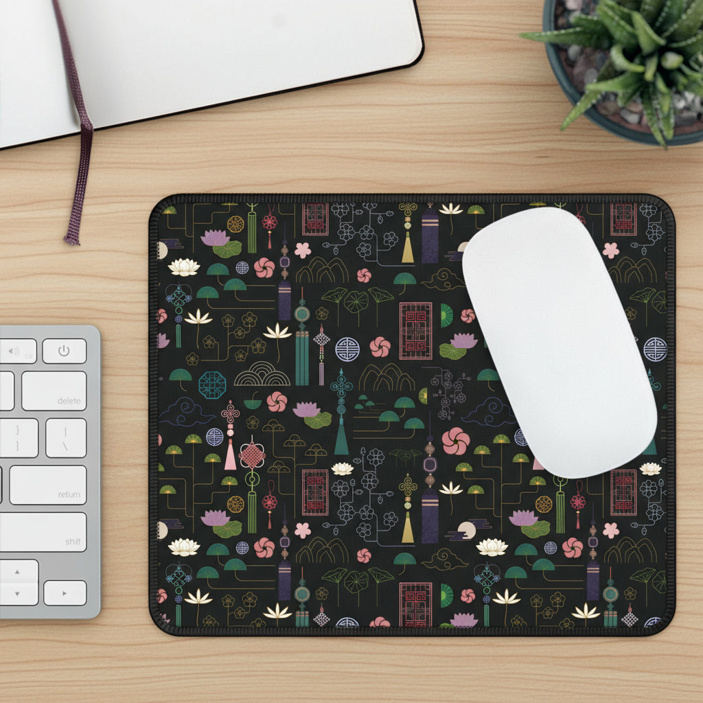 Norigae Night Garden Mouse Pad