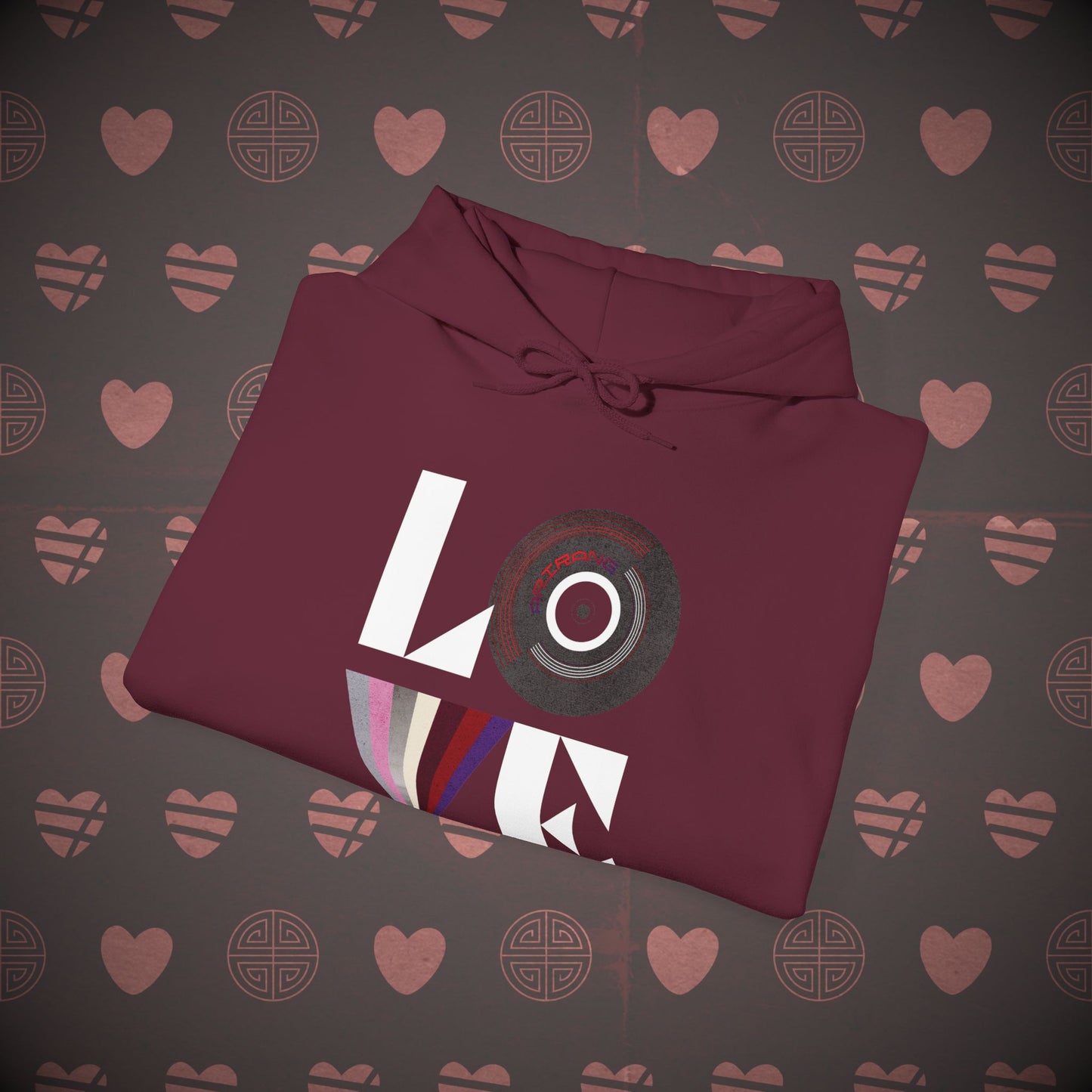 OT7 Hoodie - Love Record - Cozy Unisex Sweatshirt