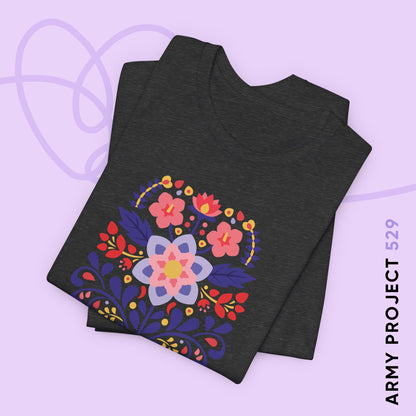 OT7 Short Sleeve Shirt - Until the Flowers Bloom - Unisex Jersey T-Shirt