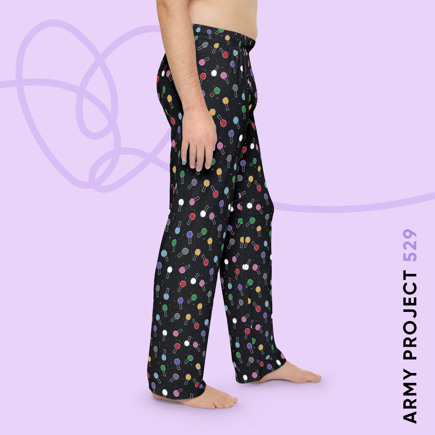 Ma City Map Lightstick Unisex Pajama Pants