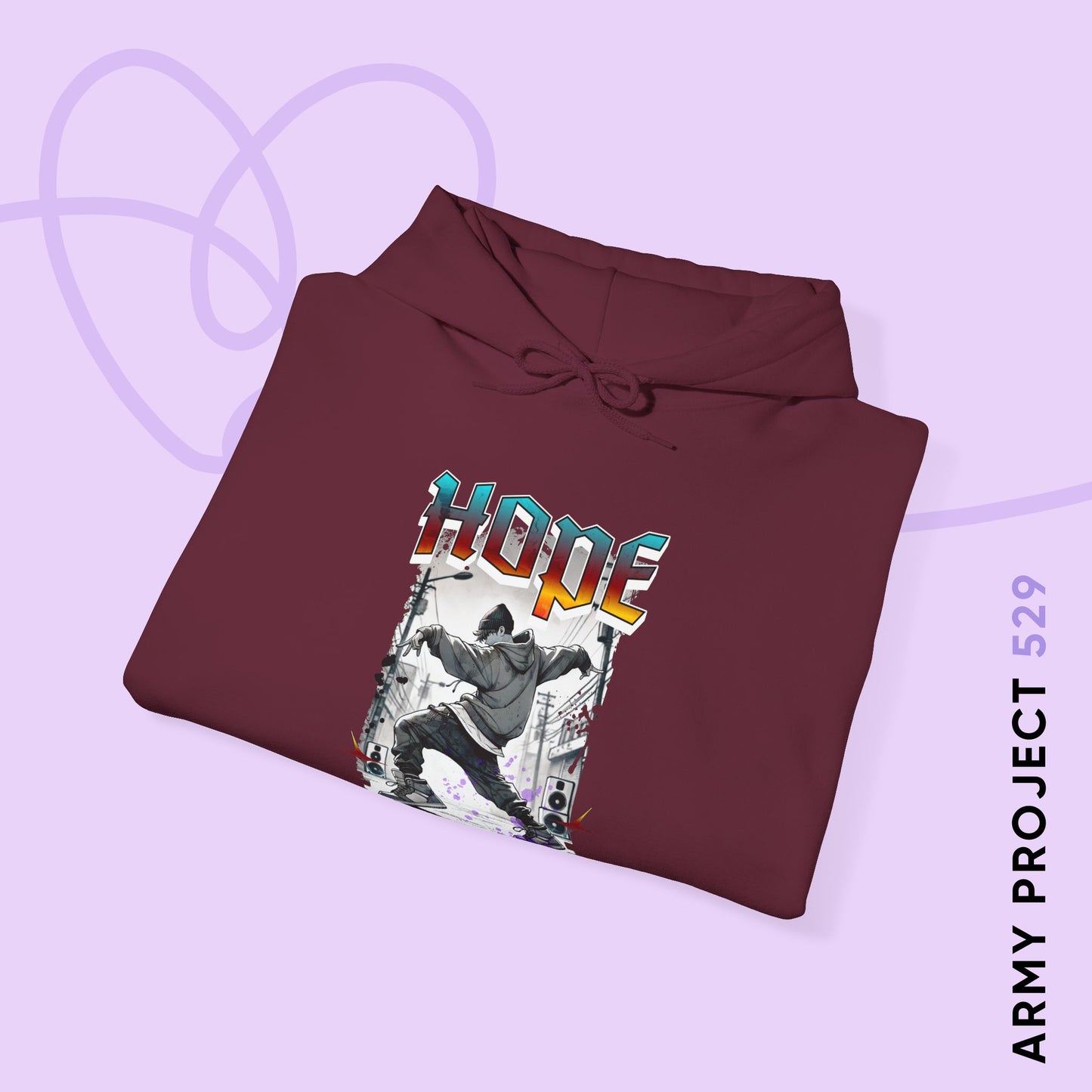 Hobi 1990s Retro Series Unisex Heavy Blend™ Hoodie