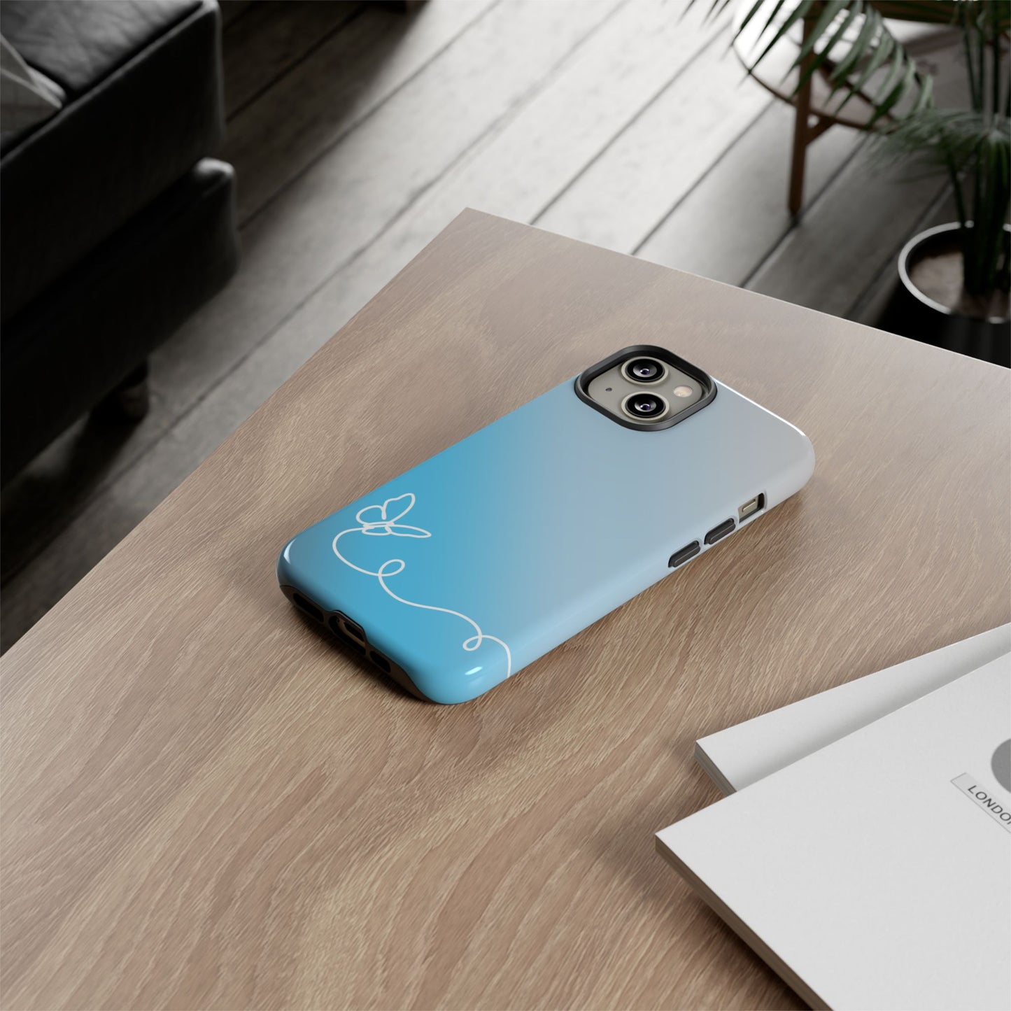 Clear Sunrise Ombre Tough Phone Case