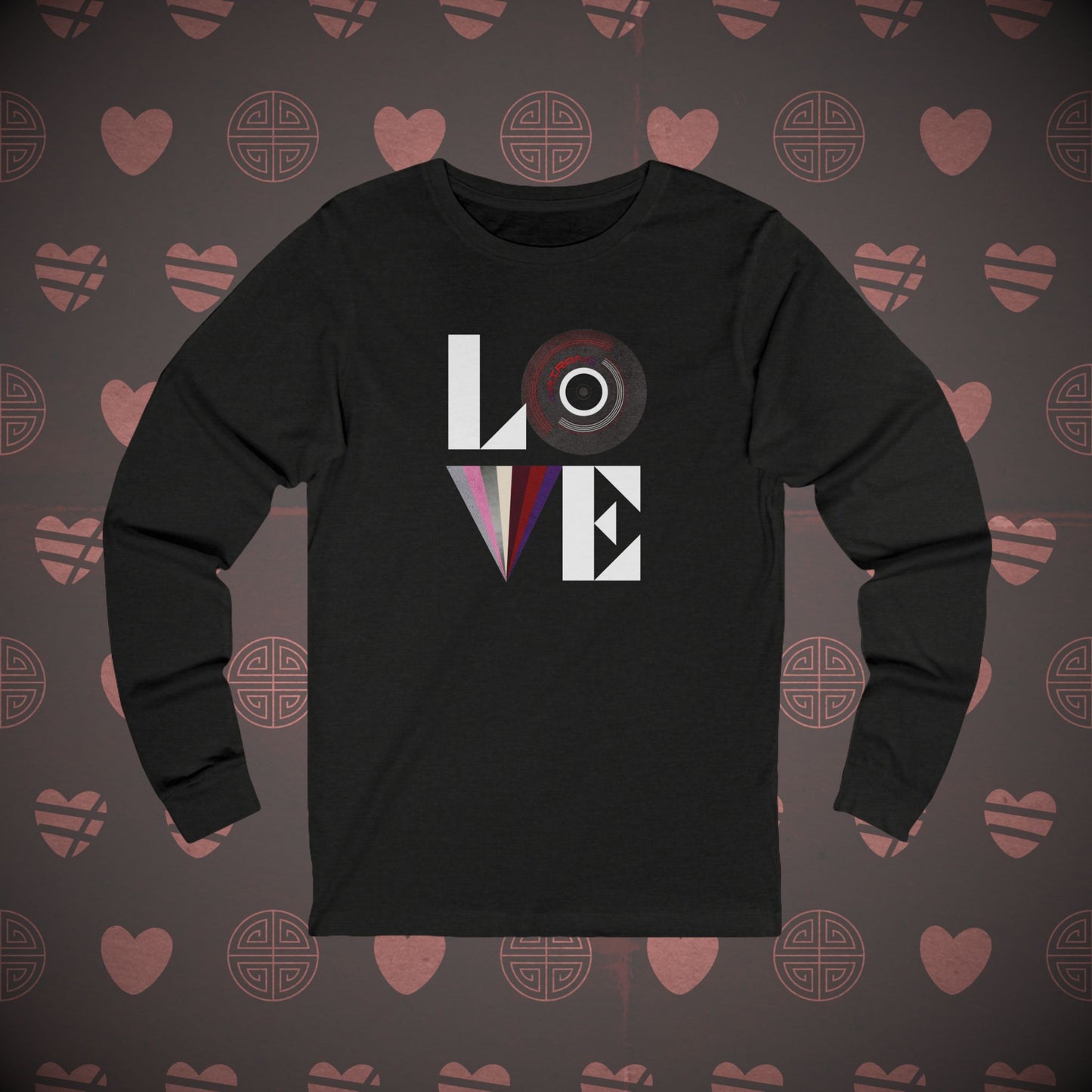 OT7 Long Sleeve Shirt - Love Record - Soft Unisex T-Shirt