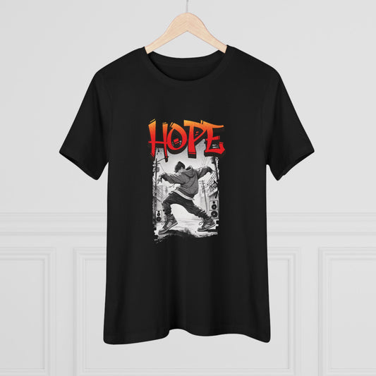 Hobi Concert Women's Tee - HOTS with Hope - Fanmade BTS Merch - Soft Jersey T-Shirt