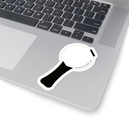 OT7 Sticker - Bangtan Lightstick (White) - Fanmade BTS Merch - Durable Vinyl