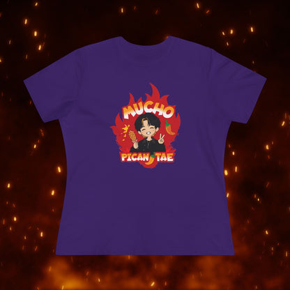 Taehyung Women's Tee - Mucho PicanTae - Soft Jersey T-Shirt