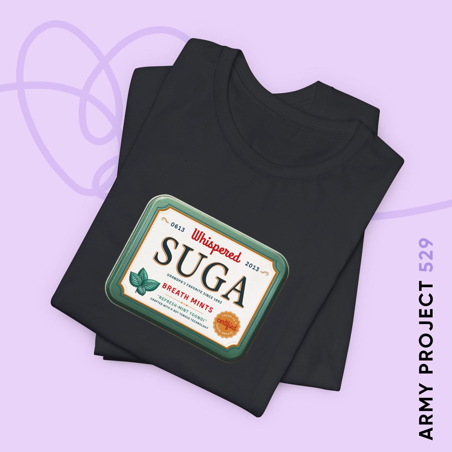 Whispered SUGA Unisex Jersey Short Sleeve Tee