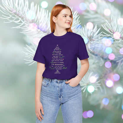 OT7 Short Sleeve Shirt - 12 Days of Bangtan - Fanmade BTS Merch - Unisex Jersey T-Shirt