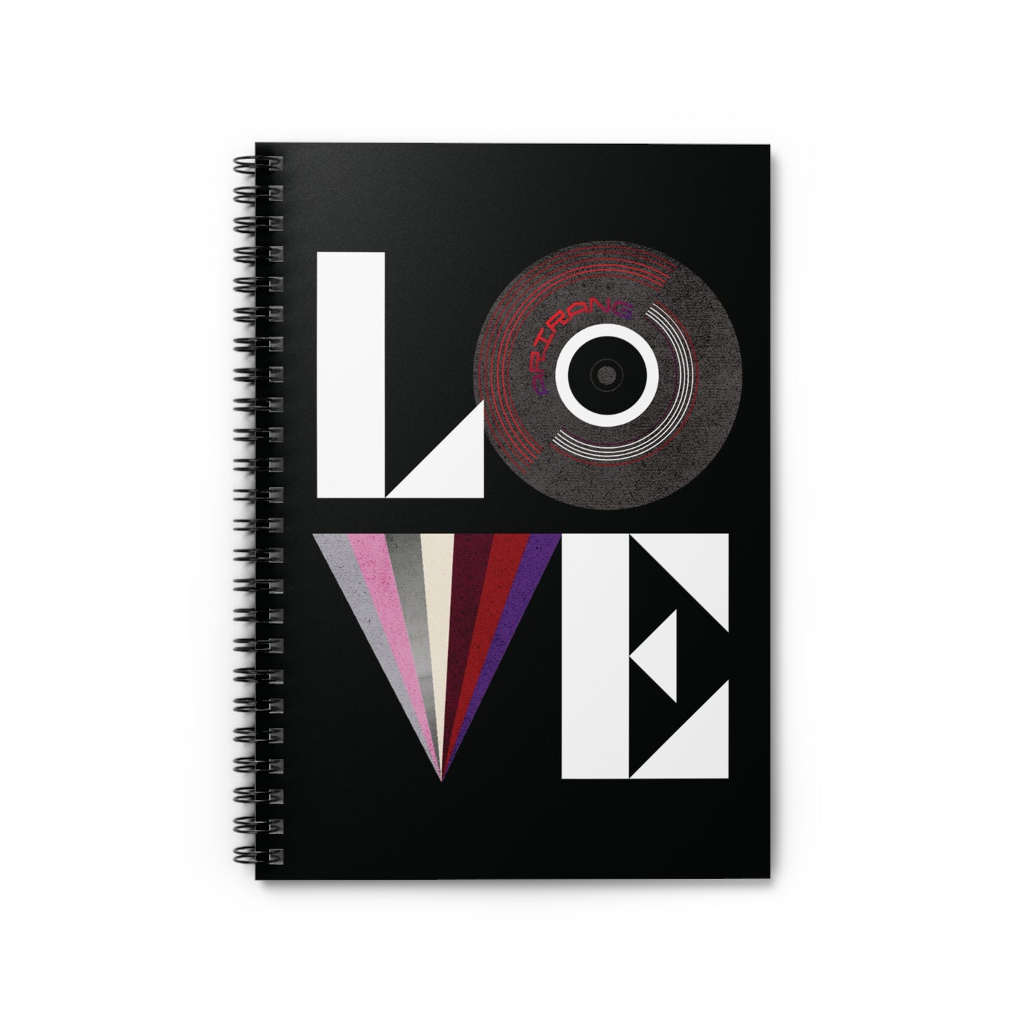 OT7 Notebook - Love Record - Spiral Journal