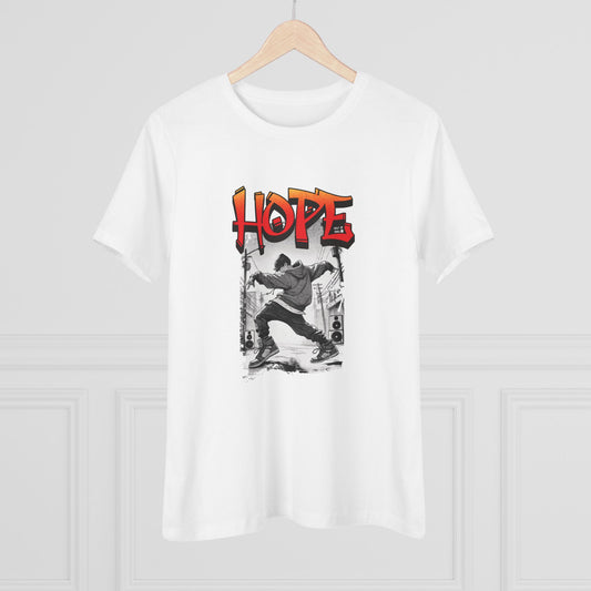 Hobi Concert Women's Tee - HOTS with Hope - Fanmade BTS Merch - Soft Jersey T-Shirt