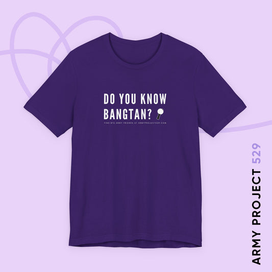 Do You Know Bangtan? Ma City Map Unisex Jersey Short Sleeve Tee